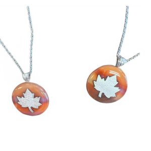 Silver Leaf Pendant
