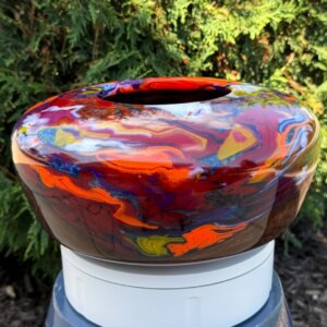 Colorful Fabric Walnut Hollow From