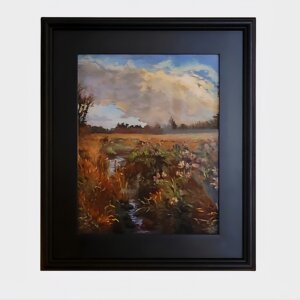 Late Afternoon On Country Road