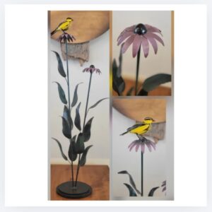 Gold Finch on Cone Flower