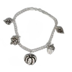 Charm Fall Bracelet Aspen Leaves, Acorn