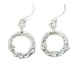 Round Leaf Earrings
