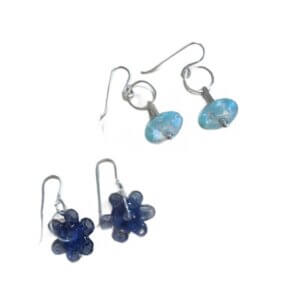 Glass Bead Earrings