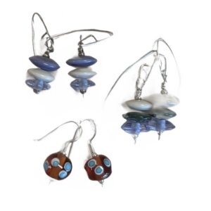 Glass Bead Earrings