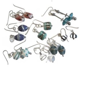 Glass Bead Earrings