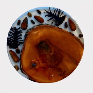 Lazy Susan, LG - Fall Floral