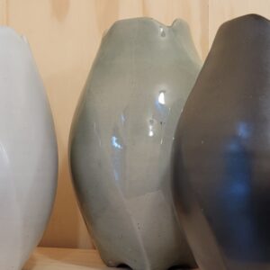 Celadon Green Vase, MED