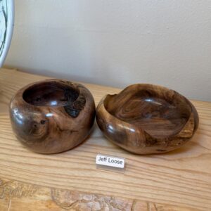 Raw Edge Walnut Bowl
