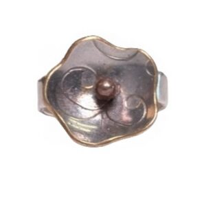 Sterling and Brass Ring