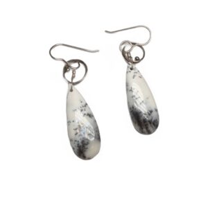 Dendritic Opal Earrings