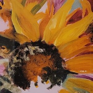 Sunflower 1 - PRINT on Acrylic