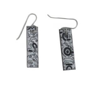 Enamel Earrings