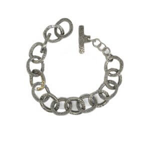 Linked Silver Bracelet