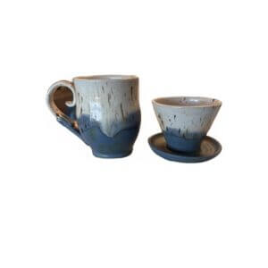Coffee Mug Pour Over Set
