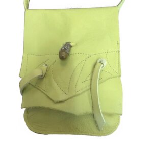 Lime Purse With Removable Pendant
